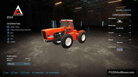 Allis Chalmers 8550 Farming Simulator 22 Mod Ls22 Mod Fs22 Mod