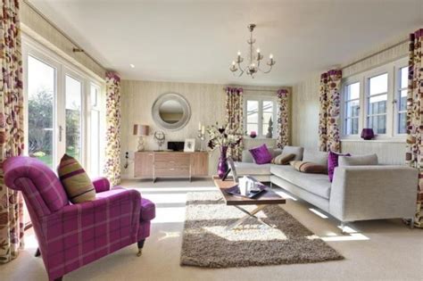 Amazing Beige Purple Living Room Decorating Ideas Amazig