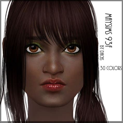Maysims 93f Hair Retexture At Dachs Sims Sims 4 Updates