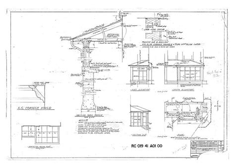 Construction drawings provide a guideline for the development of a building. MU in Brick and Mortar - Residence on the Quad - 1941 ...