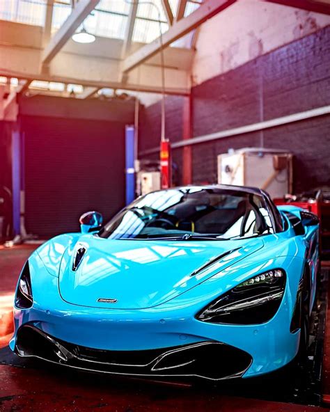 Blue Mclaren Wallpapers Wallpaper Cave