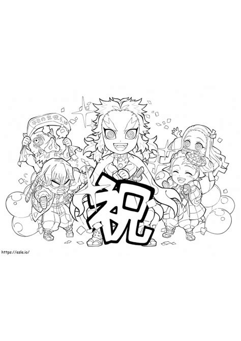 Obanai Iguro Demon Slayer Coloring Page