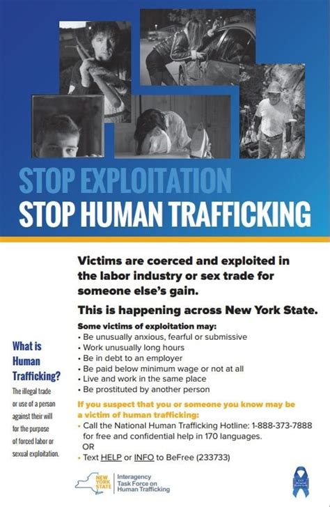 Cuomo Unveils New Poster To Raise Human Trafficking Awareness Eye On
