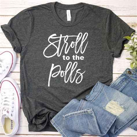 Stroll To The Poll Delta Shirt Etsy