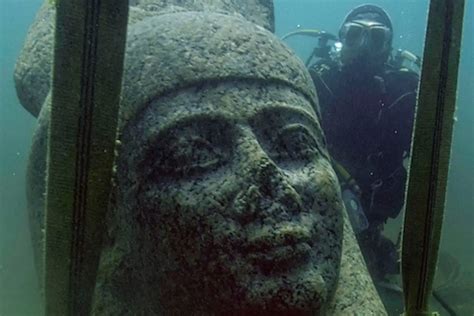 Stunning Underwater Photos Reveal Secrets Of Legendary Lost City Of Heracleion The Pappas Post