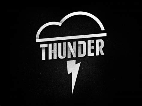Thunder Design Logo Design Graphic Design Logo