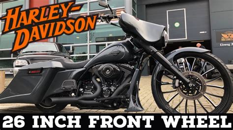 26 Inch Front Wheel Bagger Street Glide Harley Davidson Custom Nardo