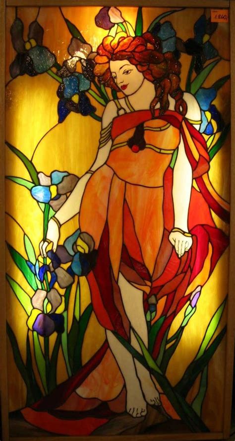 Stained Glass Women Witraż Stained Glass Women Pinterest Stained Glass Designs Stained