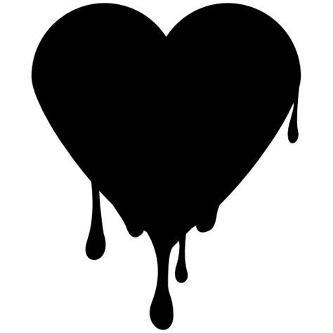 Dripping Heart Sticker