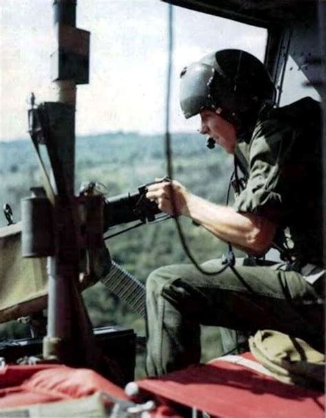 Huey Door Gunner In Country Vietnam~ Vietnam Vietnam Veterans