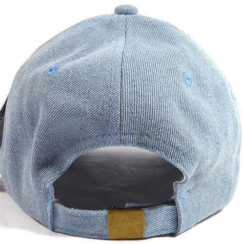 Wholesale Denim Baseball Caps Blank Jean Dad Hats In Bulk