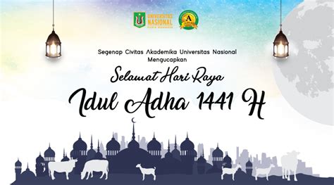 Selamat Hari Raya Idul Adha 1441 H Universitas Nasional