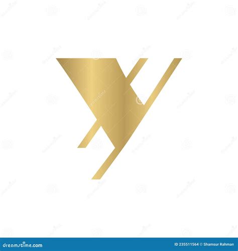 logotipo das iniciais do alfabeto yx xy x e y ilustração do vetor ilustração de iniciais