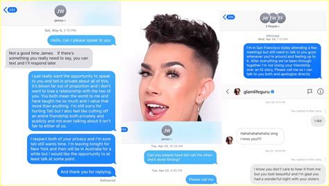 James Charles Responds To Tati Westbrook Video Brings Receipts To Defend Himself Photo