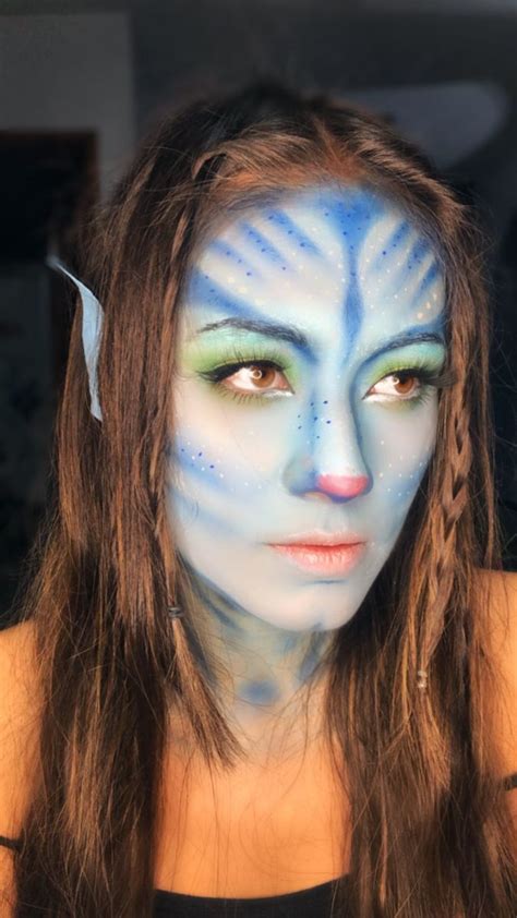 Maquillaje De Avatar Mujer Makeup Carnival Face Paint Face Paint