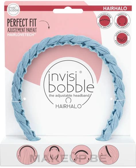 Invisibobble Hairhalo Miss Denim Headband Haarband Blauw Makeupbe