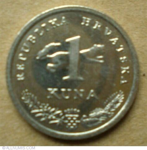 1 Kuna 2009 Republic 1993 1 Kuna Croatia Coin 8568