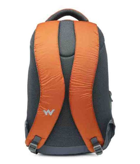Wildcraft Orange Laptop Compatibility Backpack Buy Wildcraft Orange