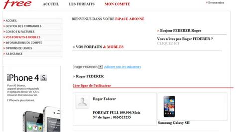 Vous avez déjà un compte ? Découvrez l'espace abonné Free Mobile tel qu'il est ...