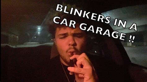 Blinkers In A Car Garage Youtube