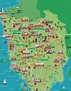 Istria croatia map - Map of istria croatia (Southern Europe - Europe)