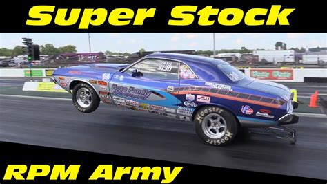 Super Stock Drag Racing Jegs Sportsnationals Rpm Army