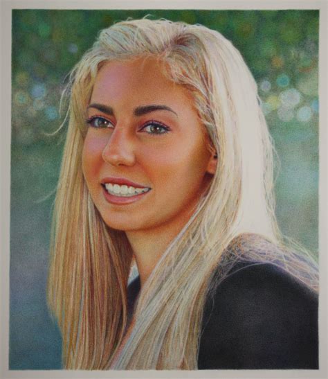 Kelly Colored Pencil Drawing On Paper Commissioned Piece Rhonda