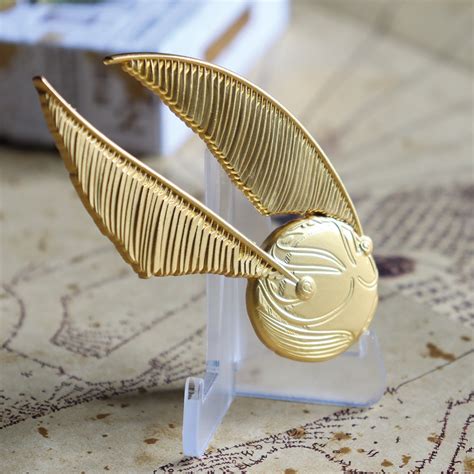 Harry Potter Golden Snitch Oversized Pin Badge At Mighty Ape Nz