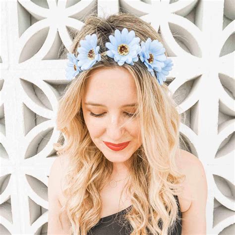 bachelorette party daisy flower crowns stag and hen