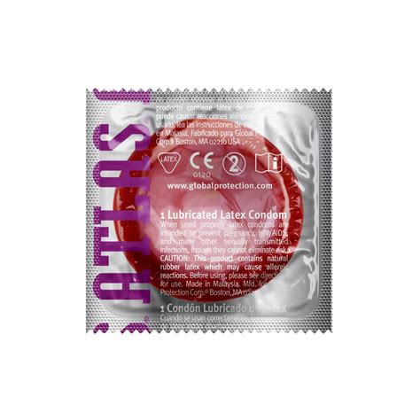 atlas® assorted color condoms global protection corporation · global protection