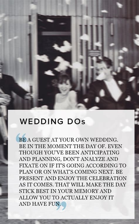 Important Wedding Dos And Donts From Real Brides For The Bride To Be