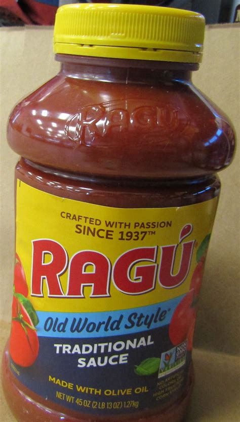Ragu Traditional Spaghetti Sauce Troys Butcher Shop
