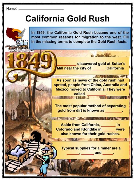 Westward Expansion Facts Worksheets Impact And History For Kids