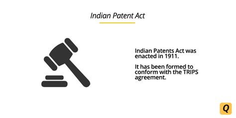 Indian Patent Act Rules Overview Features Evolution In India