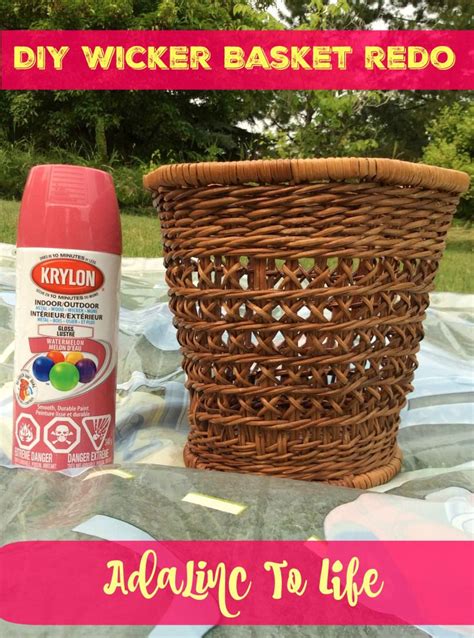 Here are 32 diy creative ideas just for you. DIY Wicker Basket Redo | Wicker baskets, Spray paint ...