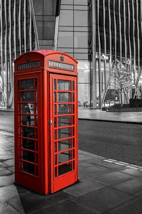 A Red Phone Booth In London England Photograph By George Afostovremea