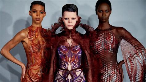 iris van herpen creates haute couture dress from ocean plastic