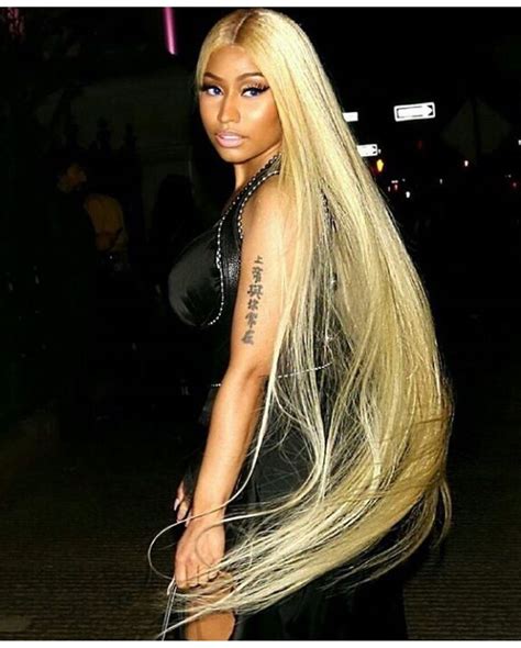 Nicki minaj long straight cut. Pinterest: sheesosavagee ️ (With images) | Nicki minaji ...