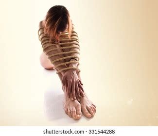 Naked Tied Woman Stockfoto Shutterstock