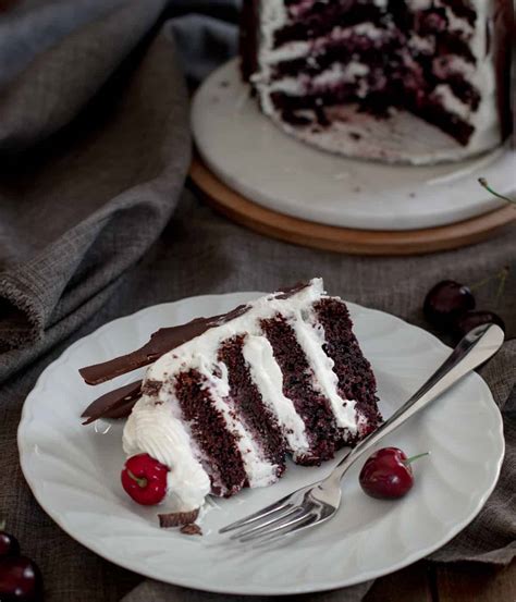 Unroll and gently break the chocolate in uneven shards. Eggless Black Forest Cake - Carve Your Craving