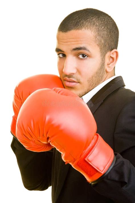 Man Punching Stock Photo Image Of Businessman Head Defense 8986814