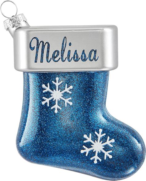 Lets Make Memories Personalized Birthstone Stocking