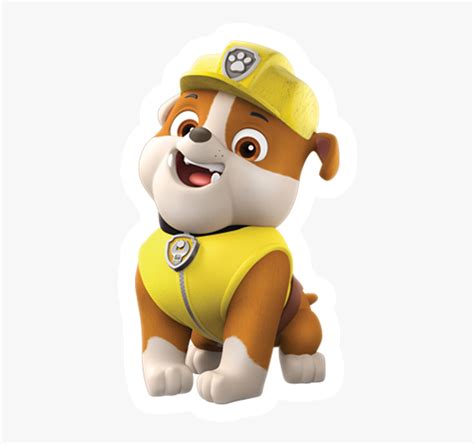 Paw Patrol Rubble Png Hd Download Free Paw Patrol Png Images Bmp Solo
