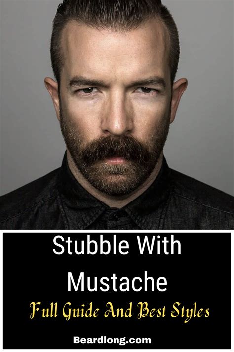 The Beardstache Is A Style Of Beard And Mustache Where The Mustache Is