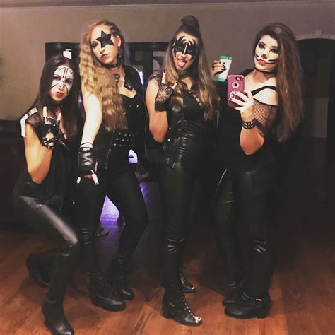 Super easy, super affordable, and super unique! Women's kiss costume | Kiss halloween costumes, Kiss costume, Hippie costume halloween