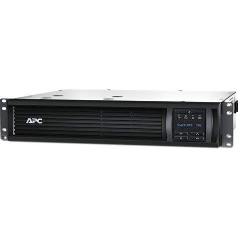 Apc Smart Ups 750va Rackmount 2u With Lcd 120v Smt750rm2u Bandh