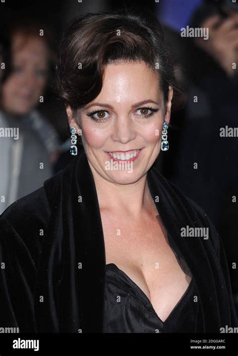 Olivia Colman Arriving At The European Premiere Of The Iron Lady Bfi