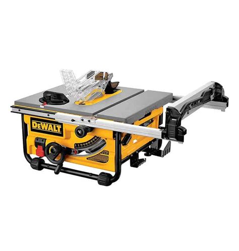 Dewalt 10 Inch Compact Job Site Table Saw Best Table Saw Portable