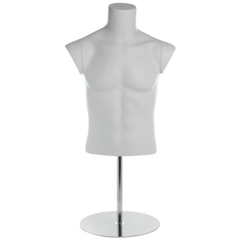 Mannequins And Dress Forms Business And Industrial White W Stand Male