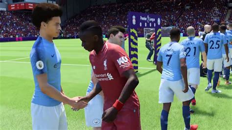 Fifa 19 Liverpool Vs Manchester City Premier League Gameplay